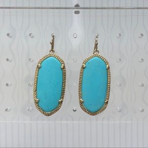 Kendra Scott Elle Gold Drop Statement Earring